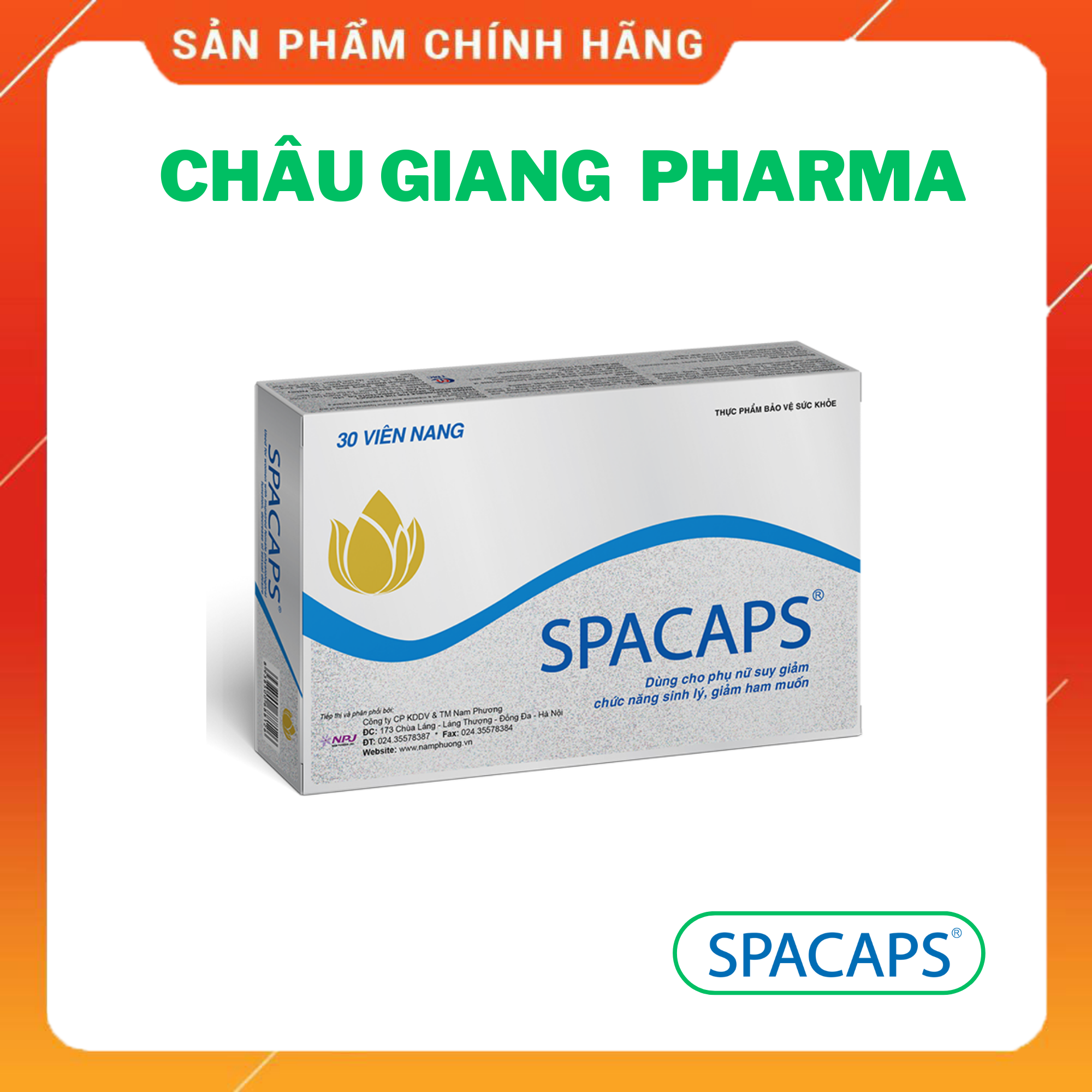 TPBVSK Spacaps (Mua 06 hộp tặng 01 hộp)